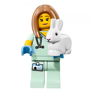 LEGO® Minifigures Series 17 - Veterinarian with Bunny Vet