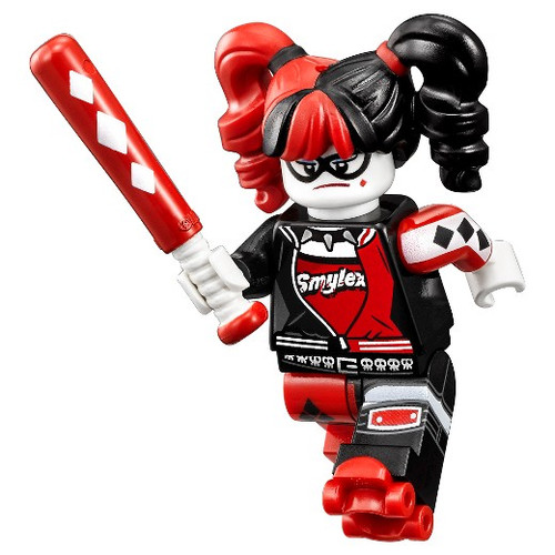 LEGO® Batman Movie MiniFigure - Harley Quinn (Pigtails) 2016!