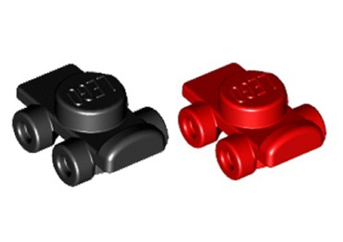 LEGO® Harley Quinn Roller Skates - for any  minifig!