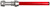 LEGO® Star Wars - Trans-Red Lightsaber (Metallic Silver Hilt)