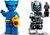 LEGO MARVEL SERIES 2 MINIFIGURE COMBO: BEAST MINIFIGURE WITH GOLIATH AND LEGO CALENDAR MAN CAPES - SUPERHEROES 71039