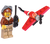 LEGO City - Freddie Flyer Pilot Minifigure with Remote Plane - Ages 6+