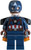 LEGO Superheroes: Captain America Minifigure with Shield and Jetpack 6+