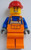 LEGO City Mini Set: Construction Builder Minifigure with Digger