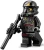 LEGO Star Wars - Death Trooper Minifigure with Long Blaster Rifle - Ages 6+