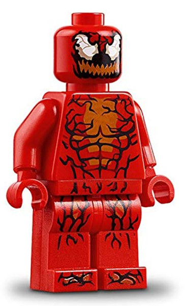 LEGO Super Heroes™ Carnage minifig from set 76113 - No appendages (no long arms)