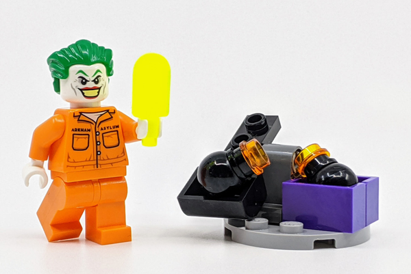 LEGO Superheroes: Arkham Joker with Bomb Catapult