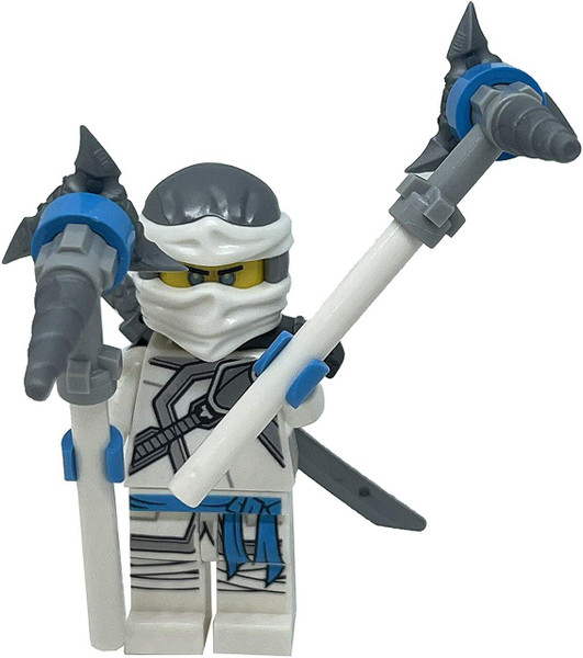 LEGO LEGO Ninjago Secrets of the Forbidden Spinjitzu Zane Minifig with weapons