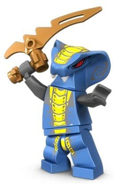 LEGO Ninjago: Slithraa Minifigure with Serpent Blade