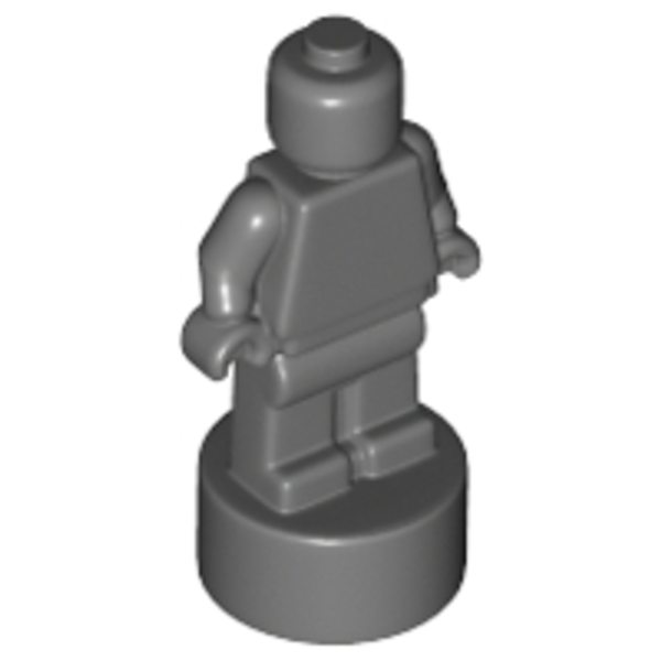 LEGO® City - Dark Bluish Gray Minifigure, Utensil Statuette / Trophy