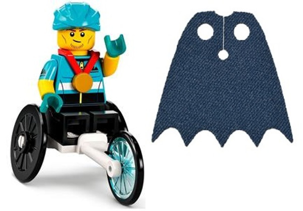 LEGO Minifigure Series 22 - Wheelchair Racer with Bonus Blue Cape (71032)