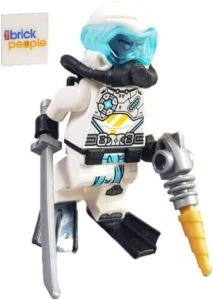 LEGO Ninjago: Zane Seabound in Scuba Gear with Drill Gun and Katana 892288