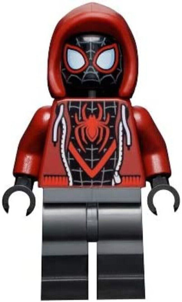 LEGO Superheroes Spider-Man: Miles Morales Minifigure Skateboard Web Blasts Cape