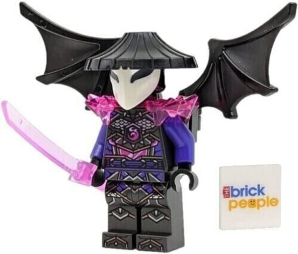 LEGO Ninjago Crystalized: General Vangelis Minifigure with Crystal Katana