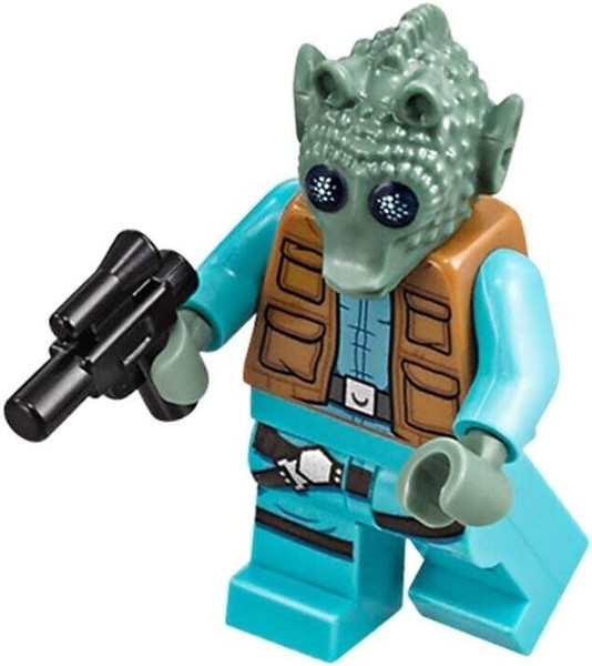 LEGO Star Wars Minifigure - Greedo The Bounty Hunter (with Belt Blaster) 75205