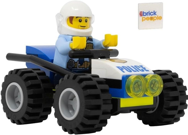 LEGO City Police: Policeman Minifigure with Police Buggy