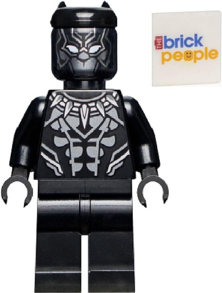 LEGO Superheroes: Black Panther Minifigure with Royal Talon Fighter