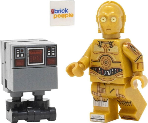 LEGO Star Wars: C-3PO Minifigure with Gonk (GNK) Droid