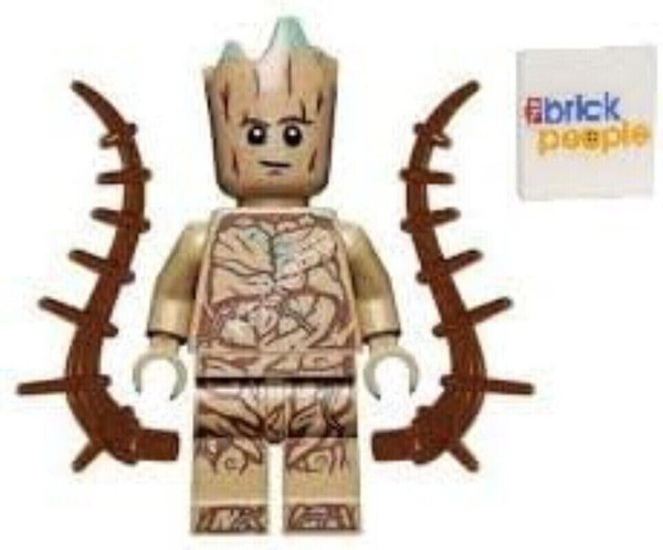 LEGO Superheroes: Groot Minifigure with Extended Arms