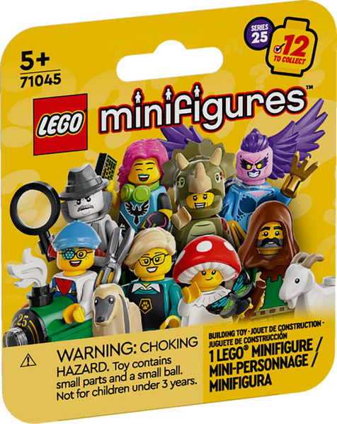 LEGO Minifigure Series 25 - Pet groomer with Afghan Hound (71045)