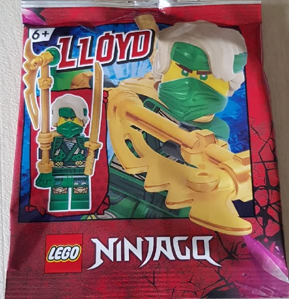 LEGO Ninjago: Lloyd Crystalized Minifigure with Jagged Blade