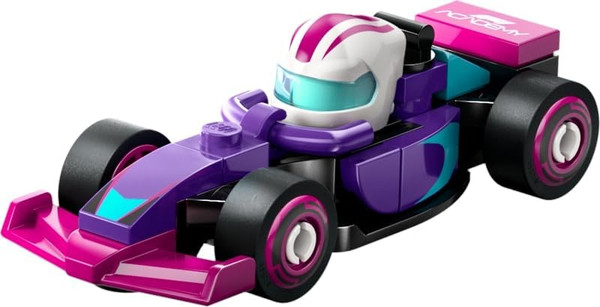 LEGO F1 Collectible Race Cars - Academy F1 Team Race Car with Driver Helmet & Moving Wheels - Formula 1-71049 LEGO F1 Collectible Race Cars - Academy F1 Team Race Car with Driver Helmet & Moving Wheels - Formula 1-71049