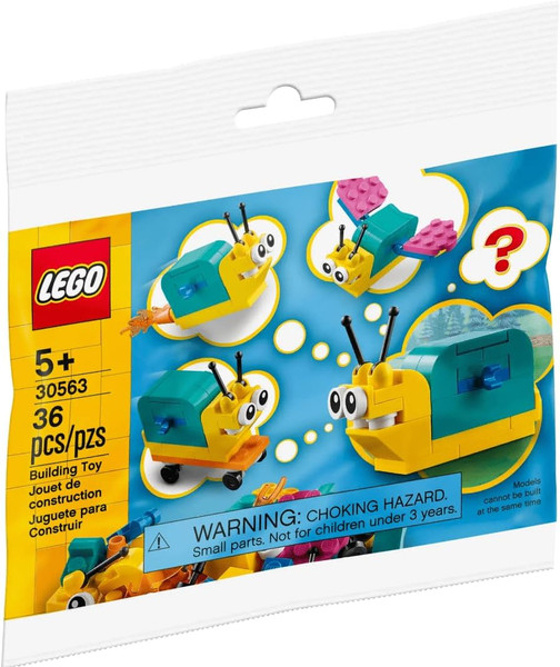 LEGO Creator 	Build your own Snail polybag (30563)