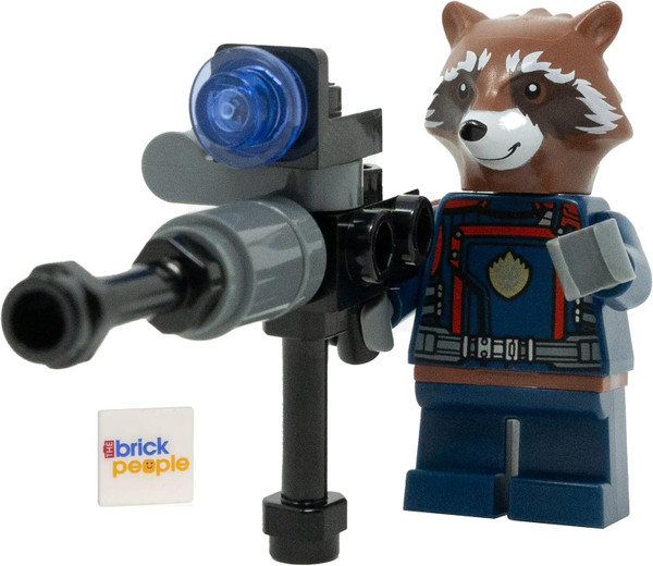 LEGO Marvel Superheroes: Rocket Raccoon Minifigure with Blaster