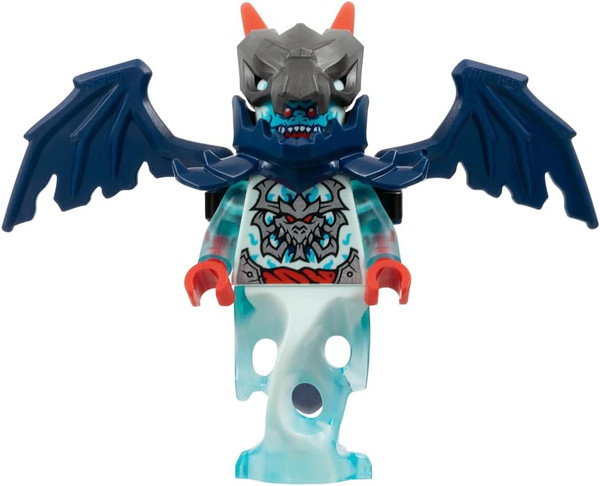 LEGO Ninjago Dragons Rising Season 3: Spectral Dragonian Warrior Minfigure with Sword - Ages 6+