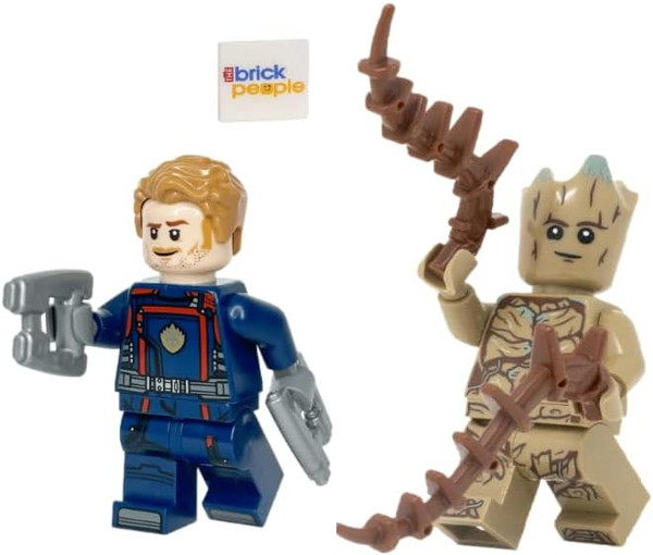 LEGO Superheroes Guardians of The Galaxy Combo: Star Lord and Groot Minifigures - Ages 6+