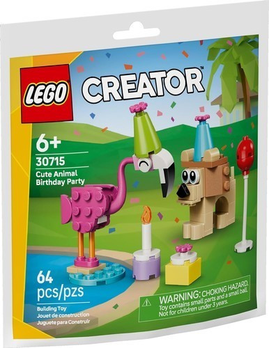 LEGO Creator Cute Animal Birthday Party 30715