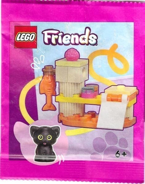 LEGO Friends Accessory Set: Kitten Pluto with Cat Tree (21 pcs)