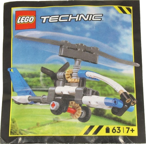 LEGO Technic Mini Set: Gyrocopter Mini Buiild - Ages 7+ - 63 pcs