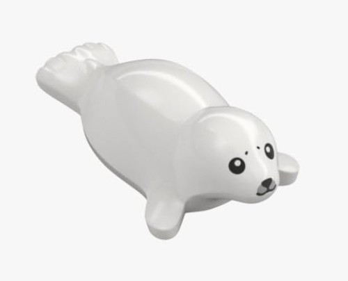LEGO City Animal: Baby Seal (Very Small - Less Than 1 inch Long)