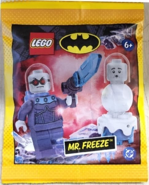 LEGO DC Superheroes: Mr Freeze Minifigure with Snowman - Ages 6+