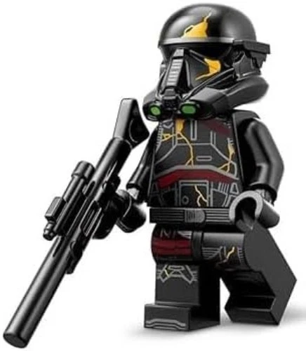 LEGO Star Wars - Death Trooper Minifigure with Long Blaster Rifle - Ages 6+