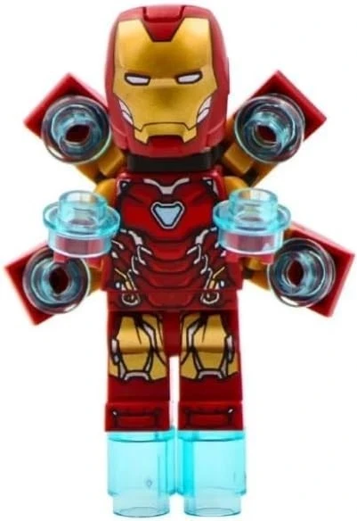 LEGO Marvel Superheroes: Iron Man Mark 85 Armor Minifigure in Collectible Rectangle Tin - Ages 6+
