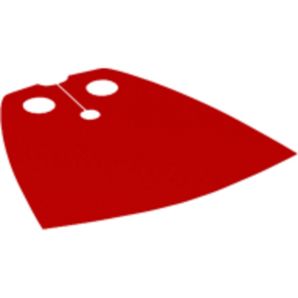 LEGO® Red Cape (newer spongy version) - LEGO figure accessory