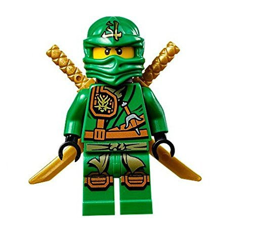 LEGO Ninjago Minifigure Zukin Robes Lloyd with Dual Gold