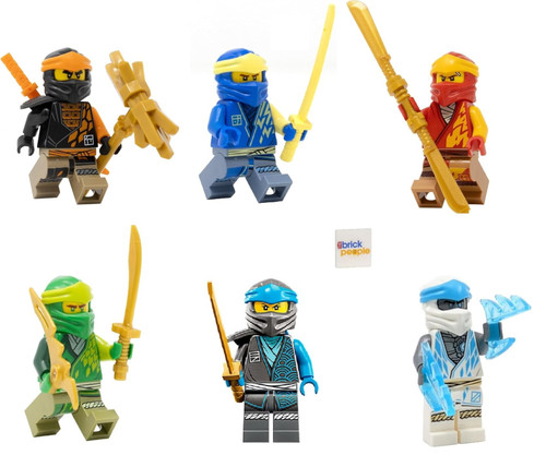 LEGO Ninjago: LEGO Ninjago Combo Set: 6 Core Ninja Minifgures