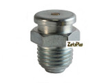 1/4-18 NPT Giant Button Head Straight Grease Zerk Fitting 1 Pc