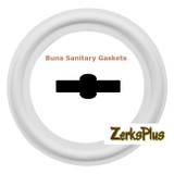 Sanitary Gasket 2-1/2" Buna White Price for 3 pcs
