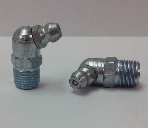 1/828 BSP 65° British Grease Zerk Fitting 2 pcs ZerksPlus