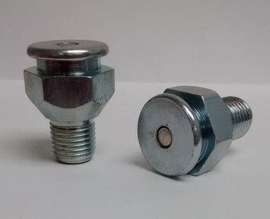 1/4-18 NPT Giant Button Head Straight Grease Zerk Fitting 1 Pc