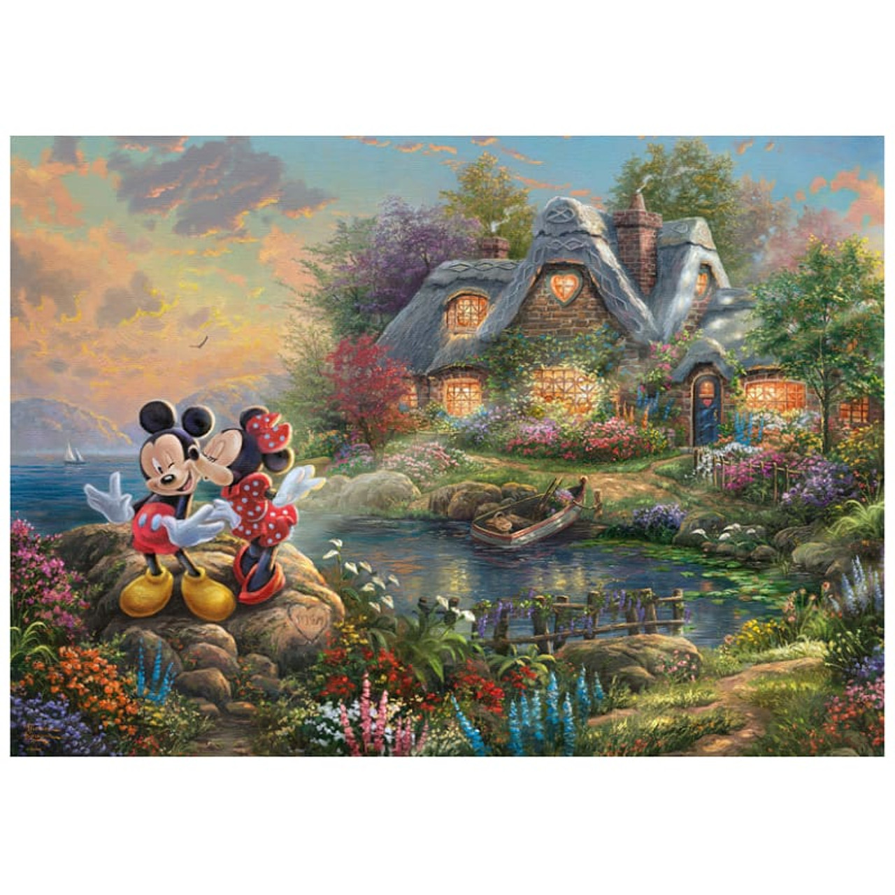 Thomas Kinkade Disney - Alice in Wonderland - 1000 Piece Puzzle