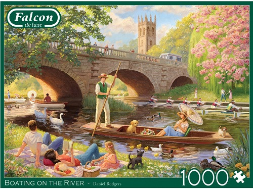 Boating on the River, Falcon de luxe, 11348, Things2do, Jigsaws, Puzzles, Jigsawpuzz