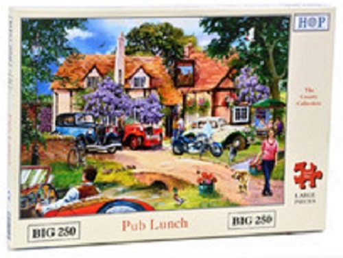 County Collection Pub Lunch Big 250 Piece HOP House of Puzzles Things2do Jigsaws Puzzle Jigsaw Jigsawpuzz MC522