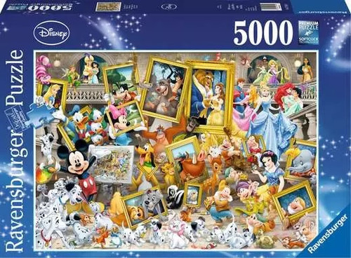 Disney Multicharacter,  Ravensburger, 5000 piece Puzzle, Jigsaw,  Things2do Jigsawpuzz