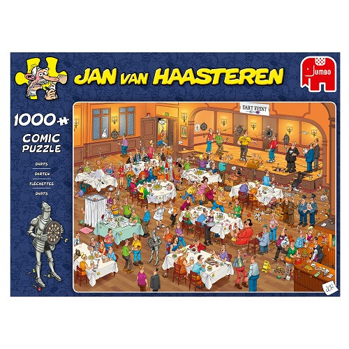 Darts 1000 Pieces Jan van Haasteren Jigsaw Puzzle