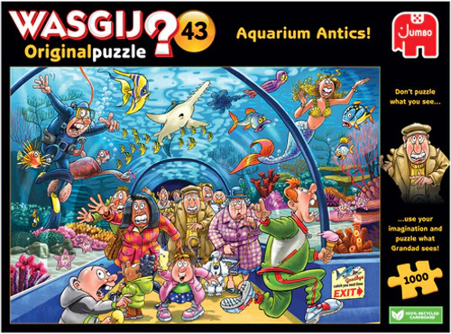 Jigsawpuzz Just Released Wasgij Aquarium Antics Original 43